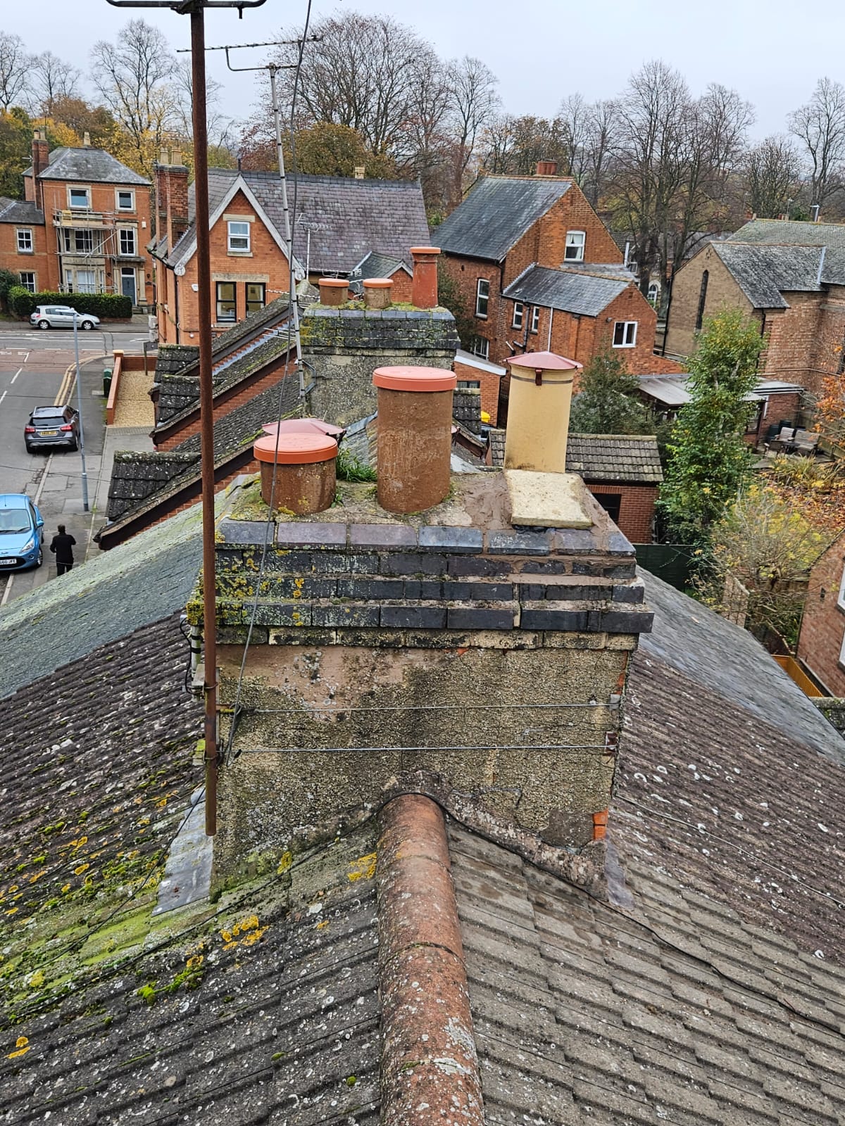 Fixed chimney